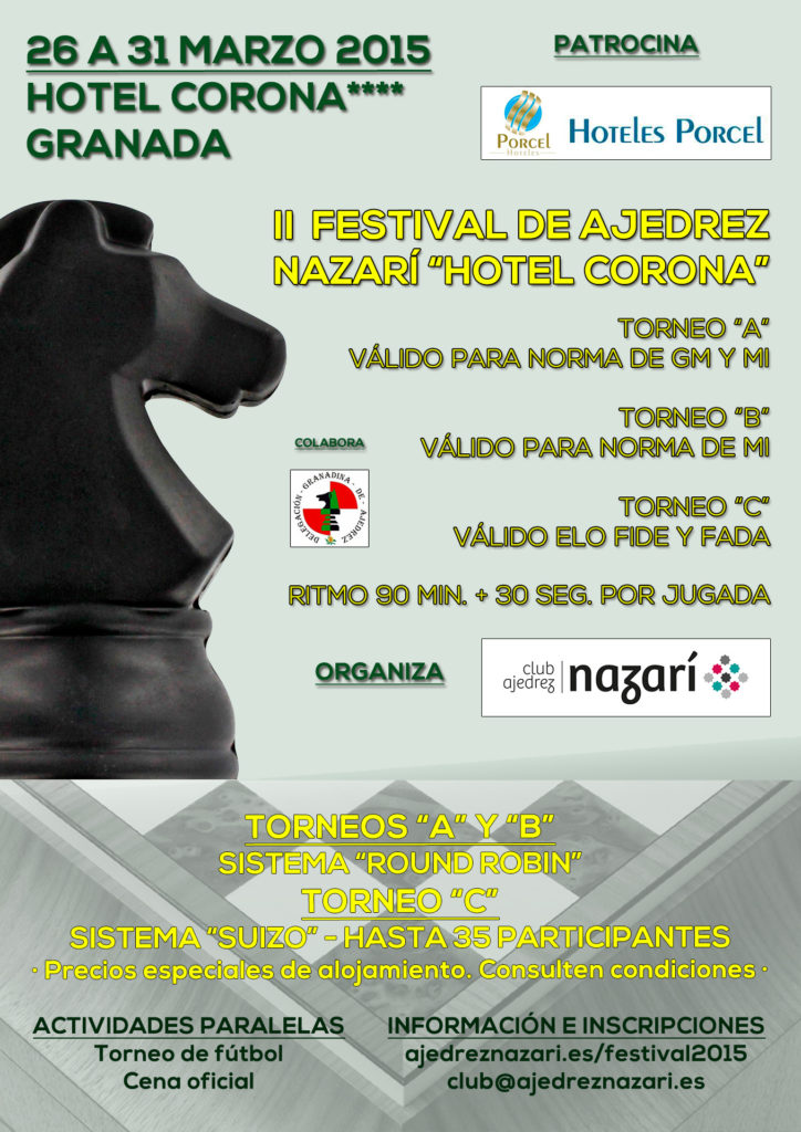 II Festival de Ajedrez Nazarí "Hotel Corona"